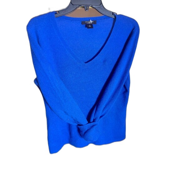 Ann Taylor cashmere Blue Sweater - Picture 1 of 5